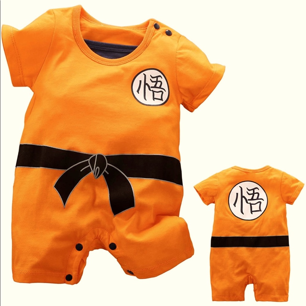 New born Goku Halloween costume ( tags still on)